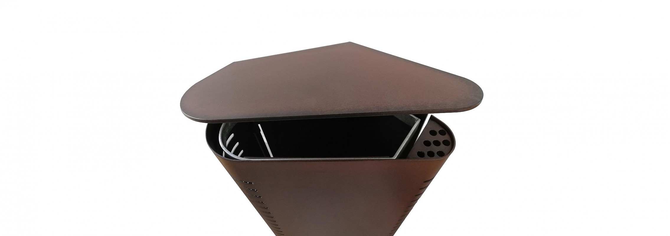 euroform w - urban furniture - litter bins - ashtray - Allcan